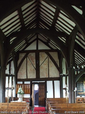 Recent Photograph of Inside SS James & Paul's Church (West) (Marton)