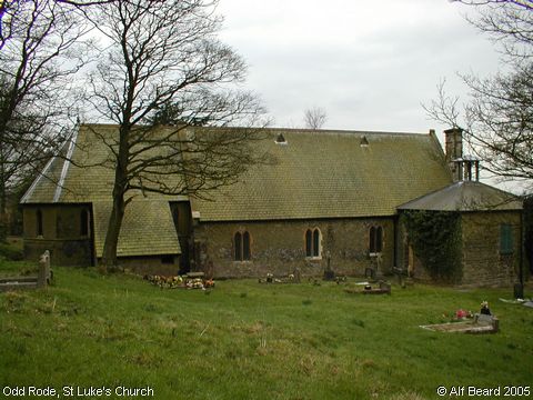 Recent Photograph of St Luke's Church (Odd Rode)