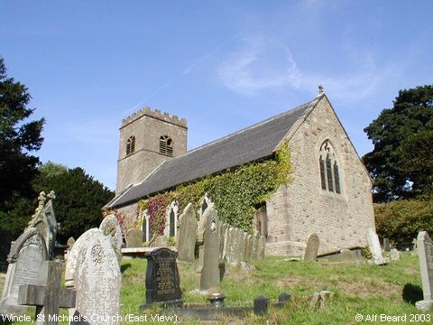 Recent Photograph of St Michael's Church (East View) (Wincle)