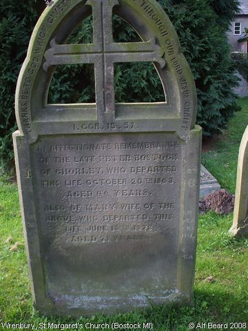 Recent Photograph of St Margaret's Church (Bostock MI) (Wrenbury)