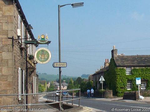 Recent Photograph of The Way out to Calver (Baslow)