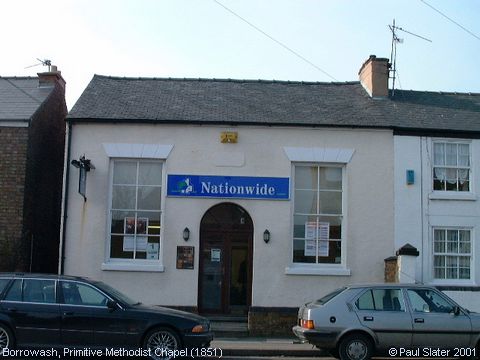 Recent Photograph of Primitive Methodist Chapel (1851) (Borrowash)