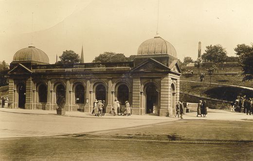 Old Postcard of St Ann's Well (Buxton)