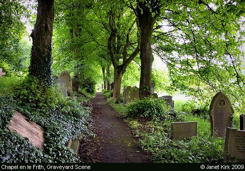 Recent Photograph of Graveyard Scene (Chapel en le Frith)