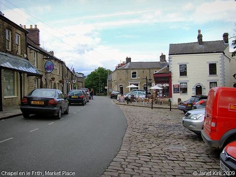 Recent Photograph of Market Place (Chapel en le Frith)