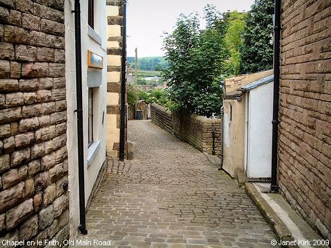 Recent Photograph of Old Main Road (Chapel en le Frith)