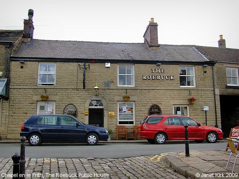 Recent Photograph of The Roebuck Public House (Chapel en le Frith)