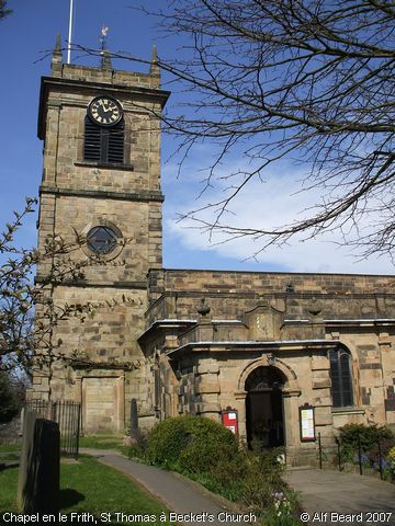 Recent Photograph of St Thomas Becket's Church (Chapel en le Frith)