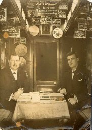 Cliff College, Inside a Gospel Car, 1910s