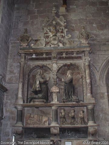 Recent Photograph of The Davenport Memorial (Doveridge)