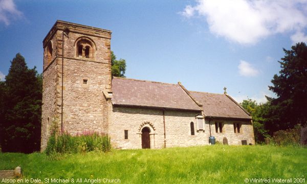 Recent Photograph of St Michael & All Angels Church (Alsop en le Dale)