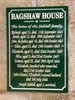 Bagshaw House (Plaque)