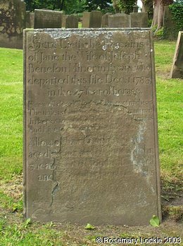 BENESON, Jane 1783