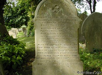 PURSEGLOVE, Elizth + George 1874