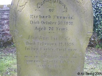 FURNESS, Richard 1891