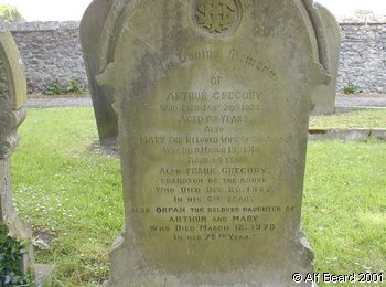 GREGORY, Arthur 1923