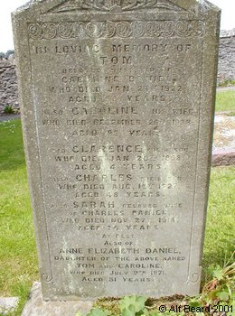 DANIEL, Tom 1922