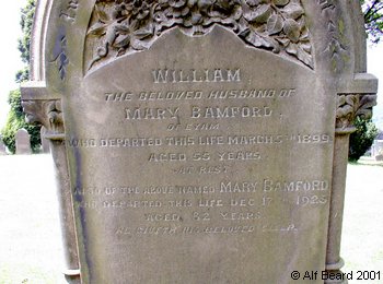 BAMFORD, William 1899