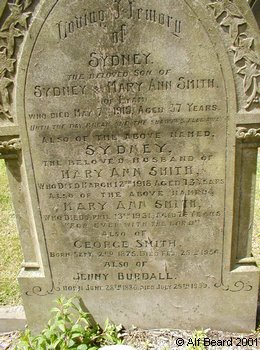 SMITH, Sydney 1918