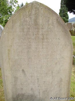 MIDDLETON, John of Foolow 1898