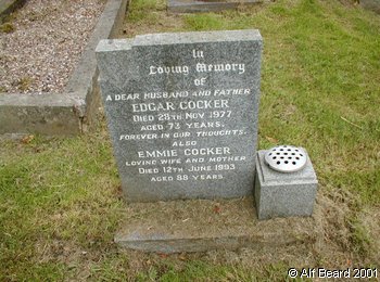 COCKER, Edgar + Emmie 1977