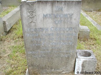 GREGORY, Joseph 1952
