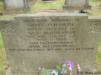 OLLERENSHAW, Mary E. 1955