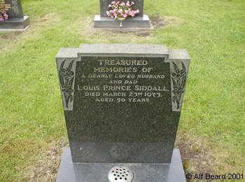 SIDDALL, Louis Prince 1973