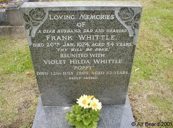 WHITTLE, Frank 1974