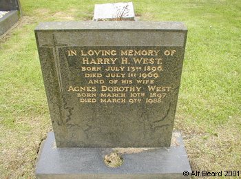 WEST, Harry H. 1969