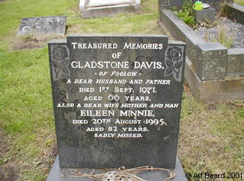 DAVIS, Gladstone 1971
