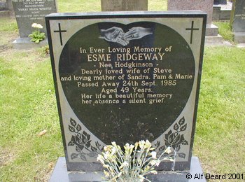 RIDGEWAY, Esme 1985