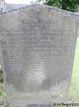 DAVIES, Daniel 1823