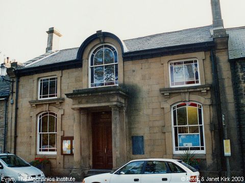 Recent Photograph of The Mechanics Institute (Eyam)