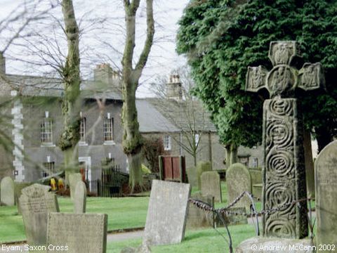 Recent Photograph of Saxon Cross (Churchyard) (Eyam)