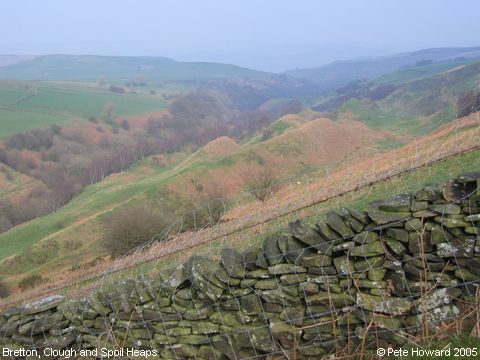 Recent Photograph of Bretton Clough and Spoil Heaps (Bretton)