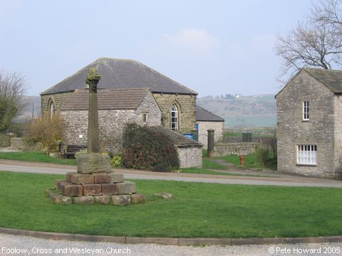 Recent Photograph of Cross and Wesleyan Church (Foolow)