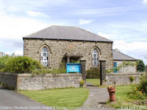 Recent Photograph of Wesleyan Church (Chapel & Sunday School) (Foolow)