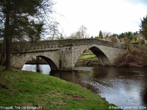 Recent Photograph of The Old Bridge (1) (Froggatt)