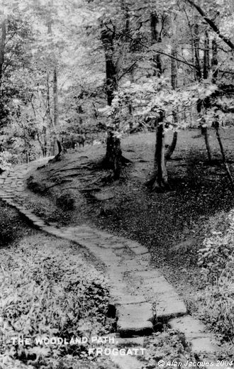 Old Postcard of The Haywood c.1920 (Grindleford)