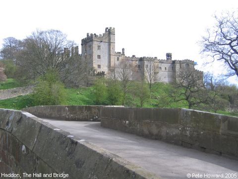 Recent Photograph of The Hall and Bridge (Haddon)
