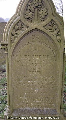 BELFIELD, Luke & Edith