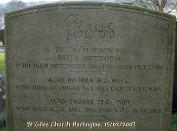 CRITCHLOW, Ralph & Hannah