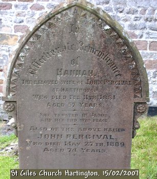 PERCIVAL, Hannah & John