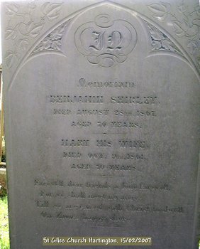 SHIRLEY, Benjamin