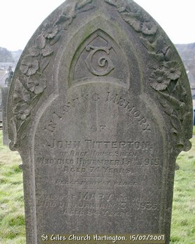 TITTERTON, John & Mary