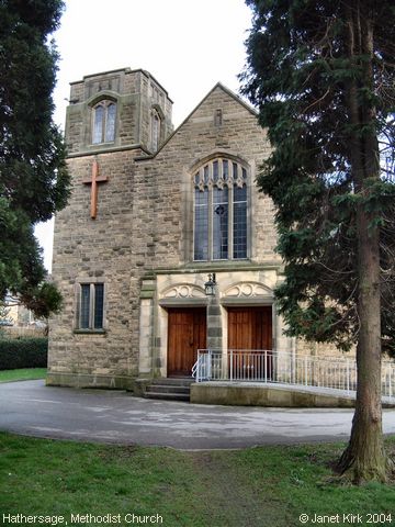 Recent Photograph of The Methodist Church (2004) (Hathersage)