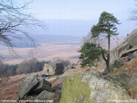 Recent Photograph of View from Millstone Edge (Hathersage)