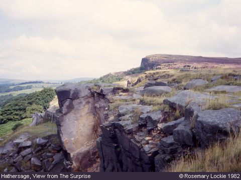 Recent Photograph of View from The Surprise (Hathersage)