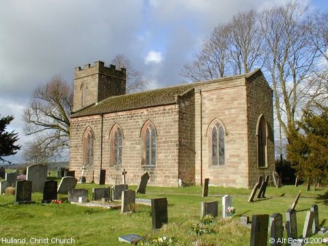 Recent Photograph of Christ Church (Hulland)